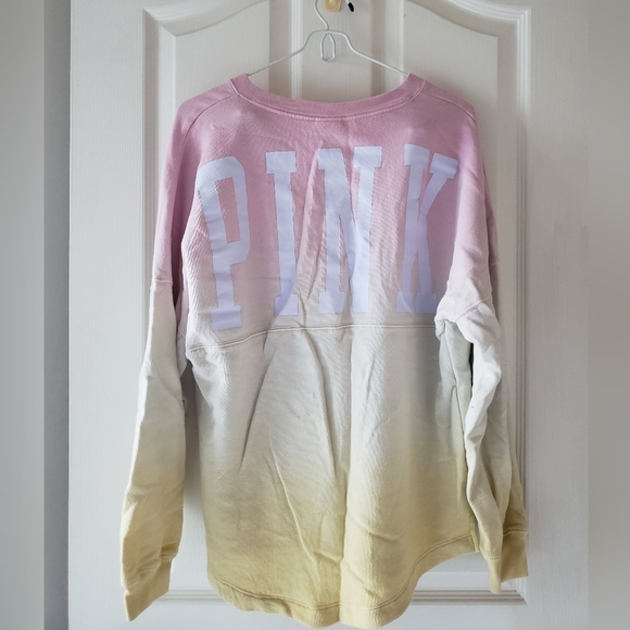 Ombre Pink Victoria Secret crewneck - Picture 2 of 5